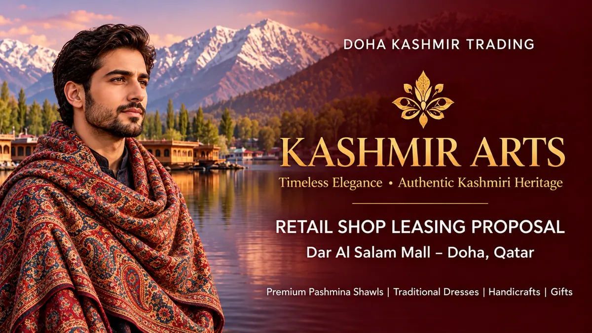 Curated Kashmiri accessories